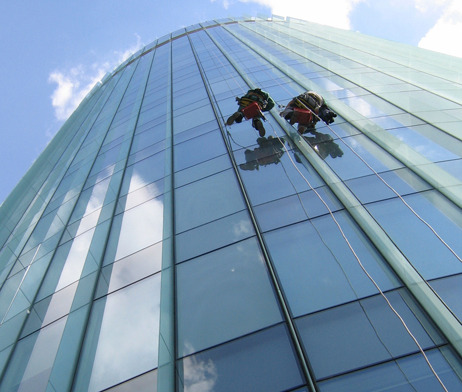 High Rise Facade and Glass Cleaning